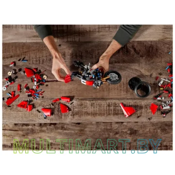Конструктор LEGO Technic 42107 Ducati Panigale V4 R картинка 11